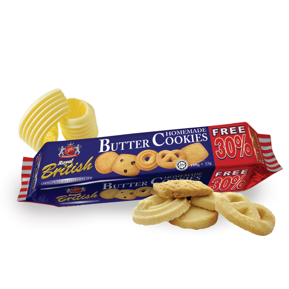 GPR Royal British Butter Cookies 141g GPR Cookies