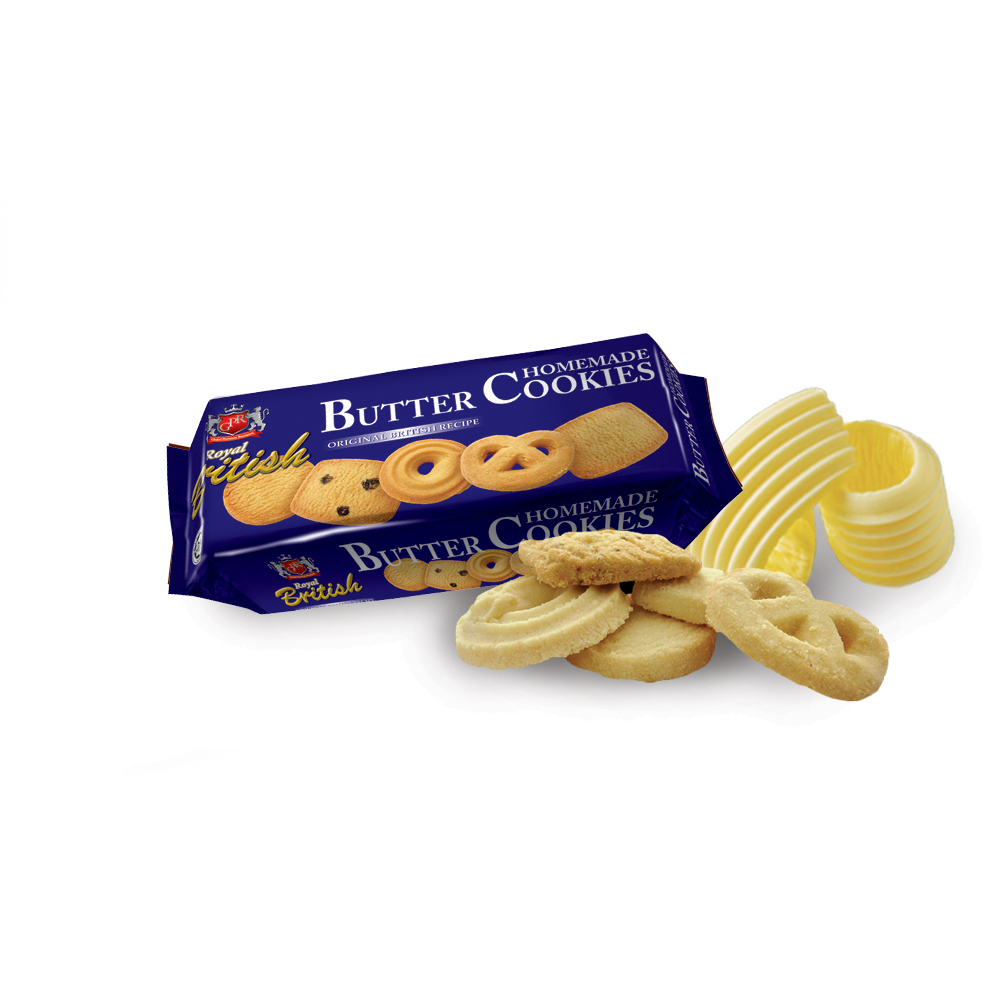 GPR Royal British Butter Cookies 72g GPR Cookies